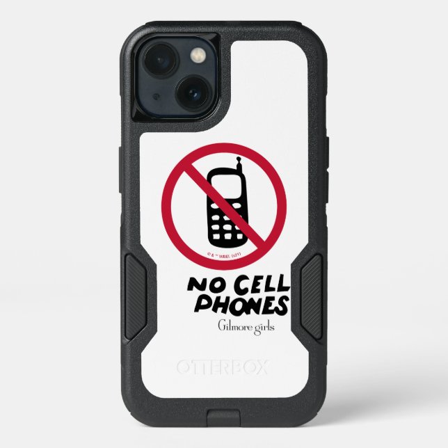 Gilmore Girls | Luke's Diner - No Cell Phones Otterbox iPhone Case (Back)