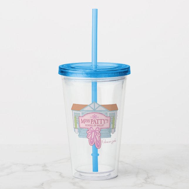 Gilmore Girls | Miss Patty's School of Ballet Acrylic Tumbler (Front)