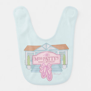 Gilmore Girls Miss Patty's School of Ballet Baby Bib