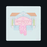 Gilmore Girls | Miss Patty's School of Ballet Metal Print<br><div class="desc">Embrace the charm of Stars Hollow with this delightful illustration of Miss Patty's School of Ballet. Featuring the iconic ballet slippers and pastel pink sign,  this design captures the essence of the beloved dance studio where so many town stories begin.</div>