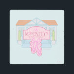 Gilmore Girls | Miss Patty's School of Ballet Metal Print<br><div class="desc">Embrace the charm of Stars Hollow with this delightful illustration of Miss Patty's School of Ballet. Featuring the iconic ballet slippers and pastel pink sign,  this design captures the essence of the beloved dance studio where so many town stories begin.</div>
