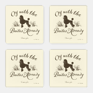 Gilmore Girls Oy With the PoodlesDesign Coaster Set