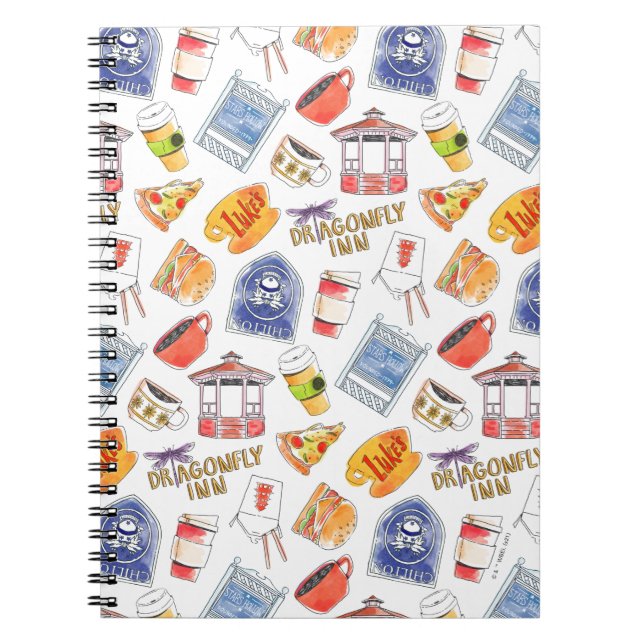 Gilmore Girls Pattern Notebook (Front)