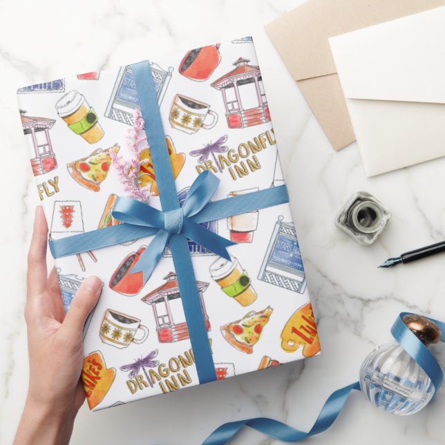 Gilmore Girls Pattern Wrapping Paper (Gifting)