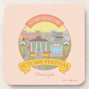 Gilmore Girls Stars Hollow Autumn Festival Beverage Coaster
