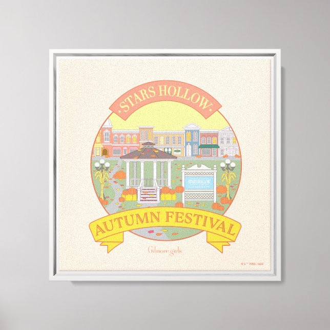 Gilmore Girls | Stars Hollow Autumn Festival Canvas Print (Front)