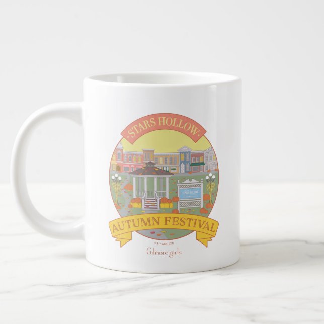 Gilmore Girls | Stars Hollow Autumn Festival Giant Coffee Mug (Left)