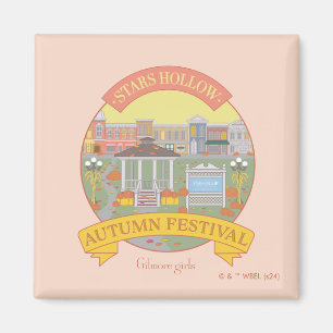 Gilmore Girls Stars Hollow Autumn Festival Magnet