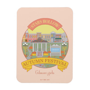 Gilmore Girls Stars Hollow Autumn Festival Magnet