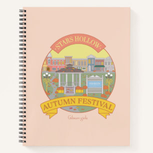 Gilmore Girls Stars Hollow Autumn Festival Notebook