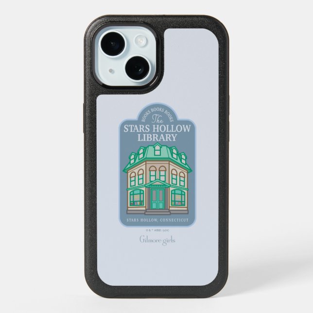 Gilmore Girls | Stars Hollow Library iPhone 15 Case (Back)