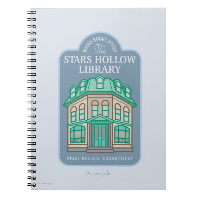 Gilmore Girls | Stars Hollow Library Notebook (Front)