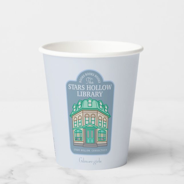 Gilmore Girls | Stars Hollow Library Paper Cups (Front)