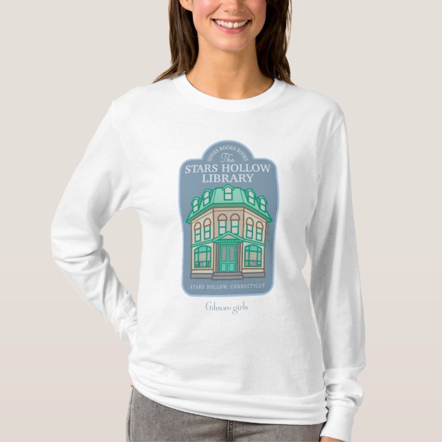 Gilmore Girls | Stars Hollow Library T-Shirt (Front)