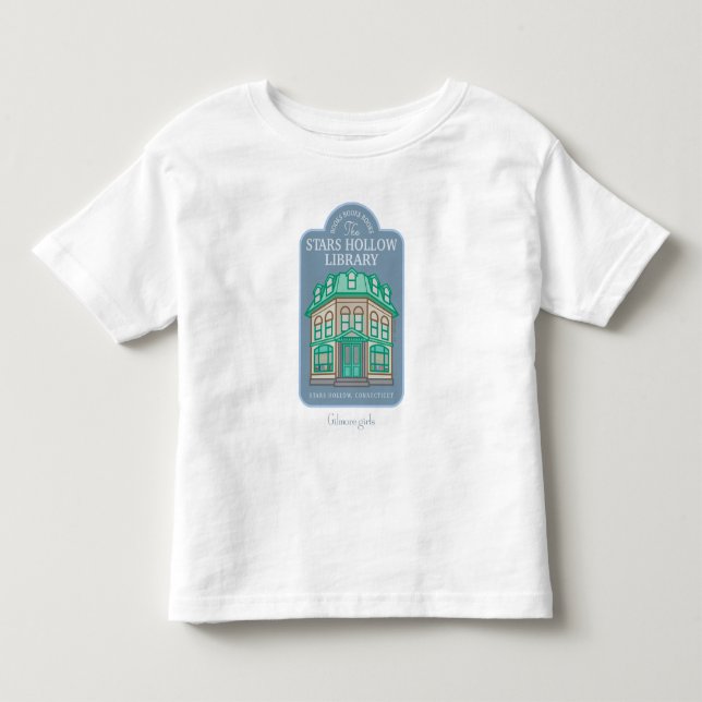 Gilmore Girls | Stars Hollow Library Toddler T-shirt (Front)