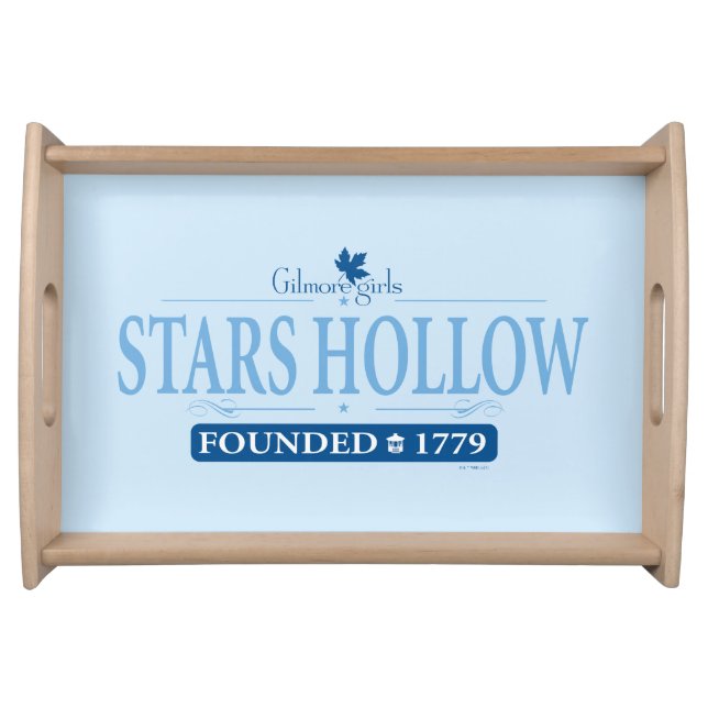Gilmore Girls | Stars Hollow Logo Serving Tray (Front)