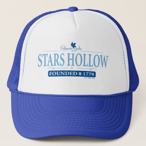 Gilmore Girls  Stars Hollow Logo Trucker Hat