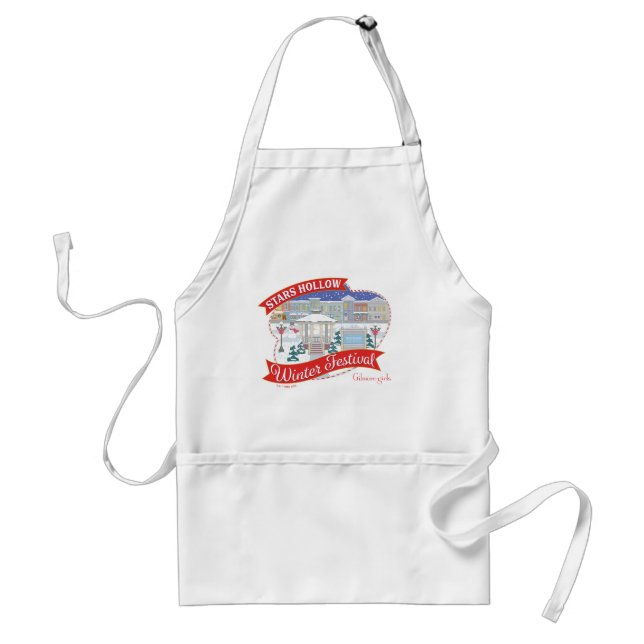 Gilmore Girls | Stars Hollow Winter Festival Adult Apron (Front)