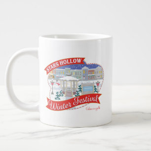 Gilmore Girls Stars Hollow Winter Festival Giant Coffee Mug