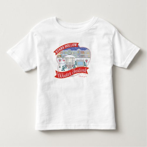 Gilmore Girls  Stars Hollow Winter Festival Toddler T_shirt