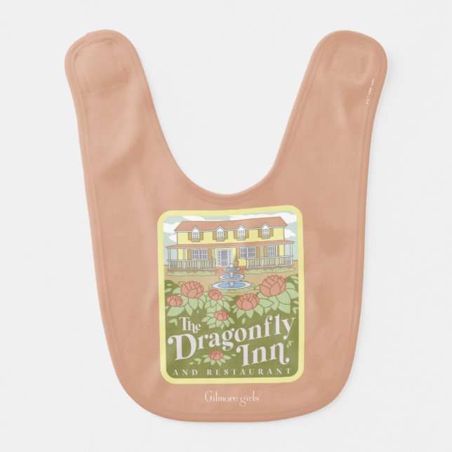 Gilmore Girls | The Dragonfly Inn & Restaurant Baby Bib (Front)