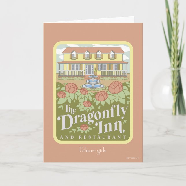 Gilmore Girls | The Dragonfly Inn & Restaurant Card (Front)