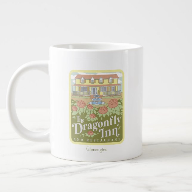 Gilmore Girls | The Dragonfly Inn & Restaurant Giant Coffee Mug (Left)