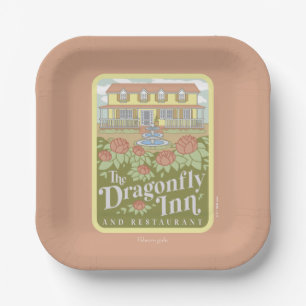 Gilmore Girls The Dragonfly Inn & Restaurant Paper Plates