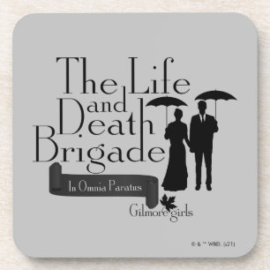 Gilmore Girls The Life and Death Brigade Beverage Coaster