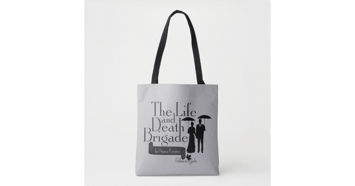 Gilmore Girls, The Life and Death Brigade Tote Bag