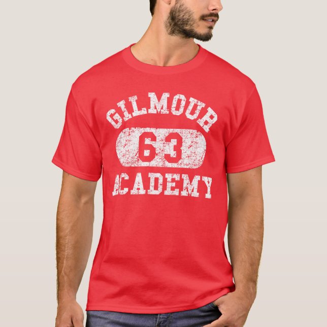 Gilmour Academy 63 Classic Rock Music Design funny T-Shirt (Front)
