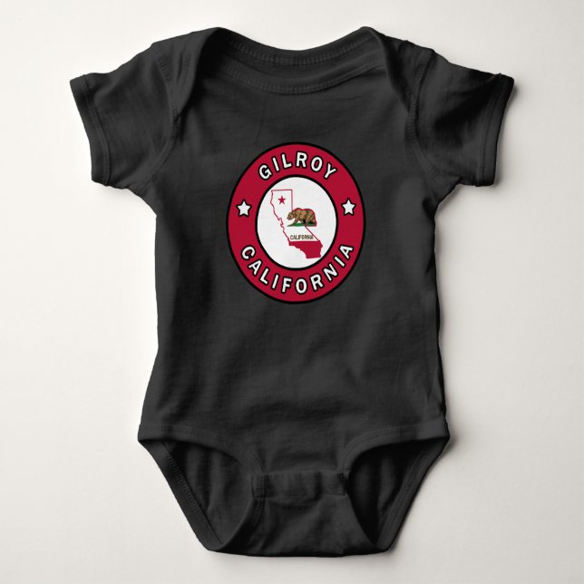 Gilroy California Baby Bodysuit (Front)