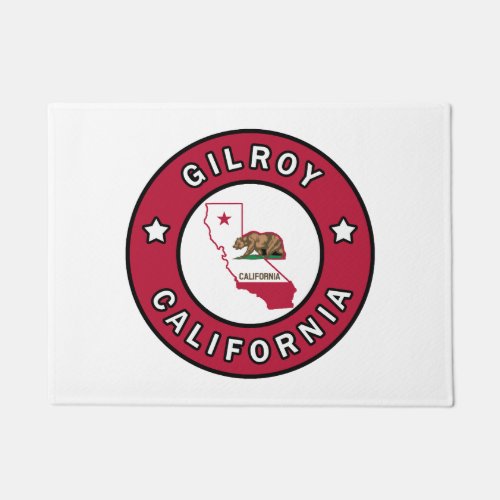 Gilroy California Doormat