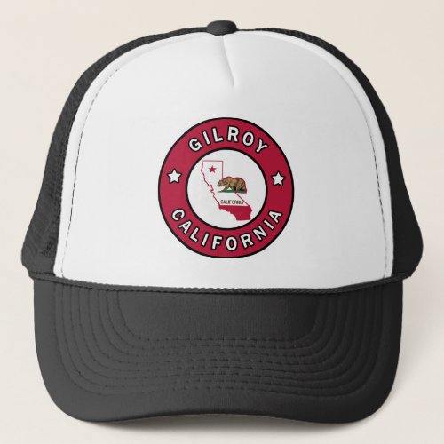 Gilroy California Trucker Hat