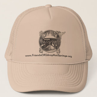 Gilroy Hot Springs hat - vintage Mineral Well