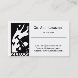 Gil's Business Card (pack of 100)