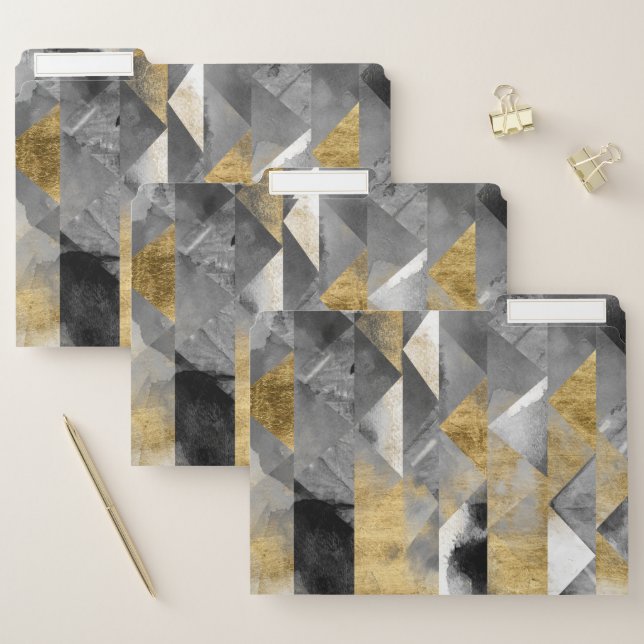 Gilt Reflections I File Folder (Set)