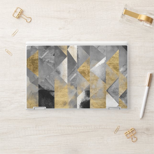 Gilt Reflections I HP Laptop Skin (Desk)