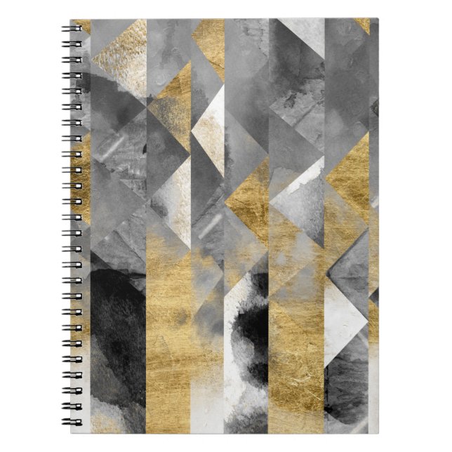Gilt Reflections I Notebook (Front)