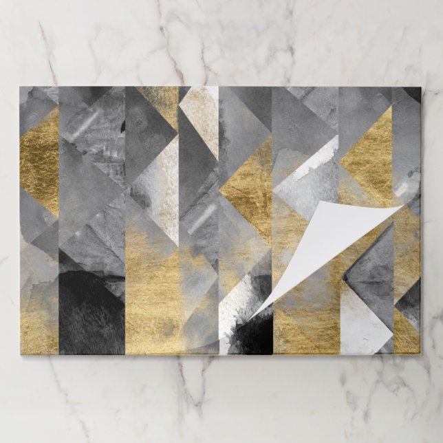 Gilt Reflections I Paper Pad (Folded)