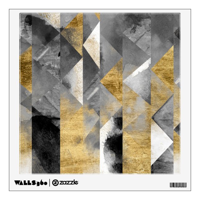 Gilt Reflections I Wall Decal (Front)