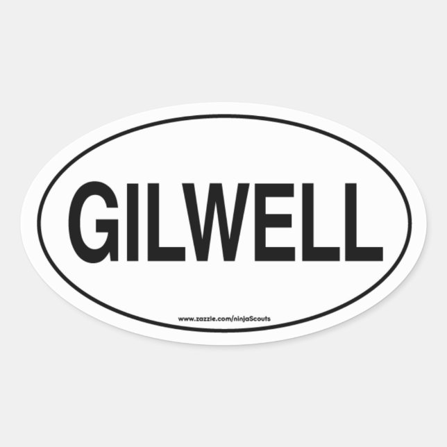 Gilwell car sticker (Front)