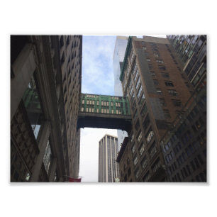 Gimbels Sky Bridge New York City NYC Photography Photo Print