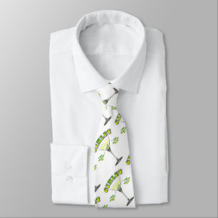 Gimlet Martini Cocktail Recipe Art Neck Tie