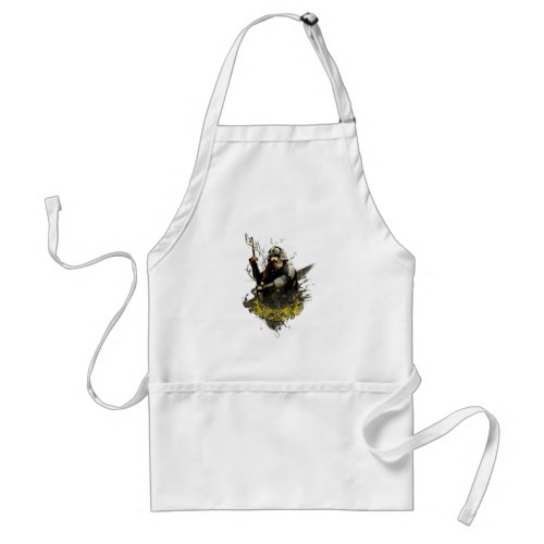 GIMLI With Ax Vector Collage Adult Apron
