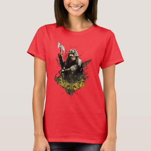 GIMLI With Ax Vector Collage T_Shirt