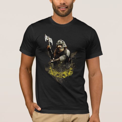 GIMLI With Ax Vector Collage T_Shirt