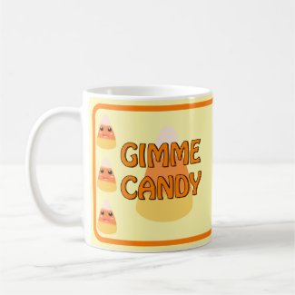 Gimme Candy Corn Mug 