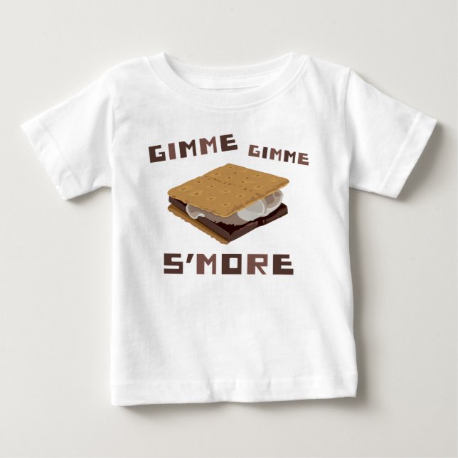 Gimme S'more Baby T-Shirt (Front)