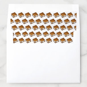 Gimme S'more Campfire S'mores Toasted Marshmallow Envelope Liner